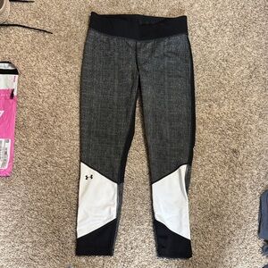 Under Armour Black and White Patterned Leggings